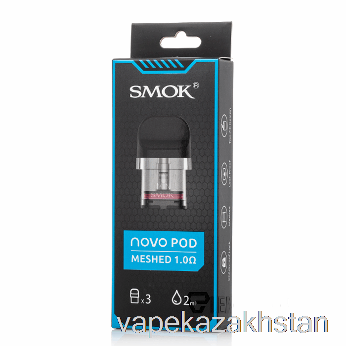 Vape Smoke SMOK NOVO Replacement Pod Cartridges 1.0ohm NOVO MESH Pods